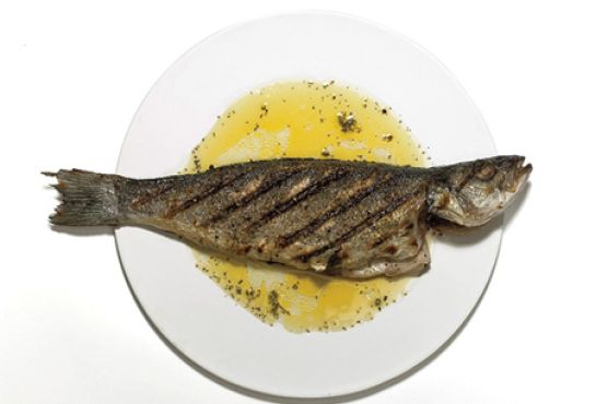 Grilled Branzino with Ladolemono