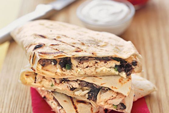 Grilled Chicken Quesadillas