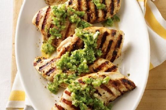 Grilled Chicken Salsa Verde