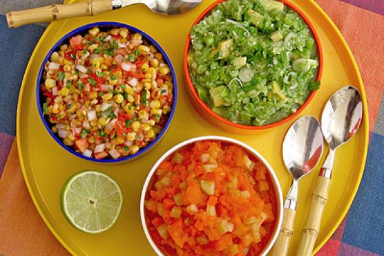 Grilled Corn Salsa