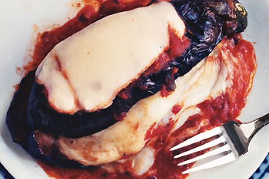 Grilled Eggplant Parmigiana