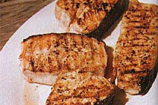 Grilled Halibut Steaks