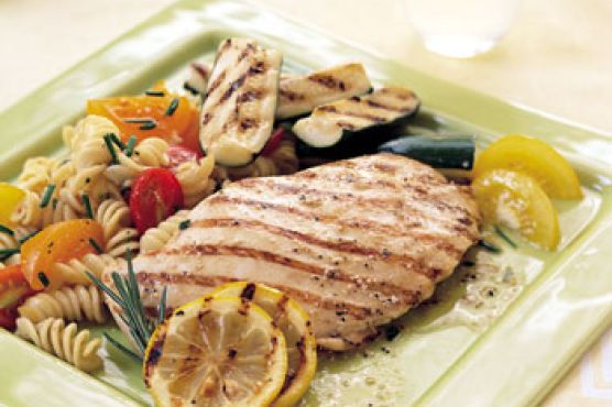 Grilled Lemon and Rosemary Chicken