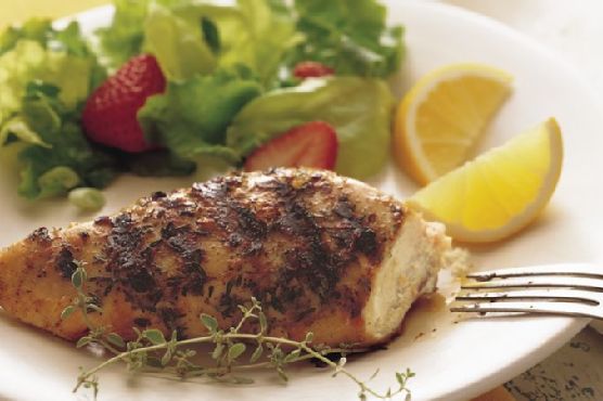 Grilled Lemon Thyme Chicken Breasts