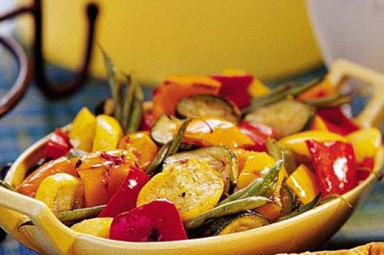 Grilled Marinated Vegetable Salad