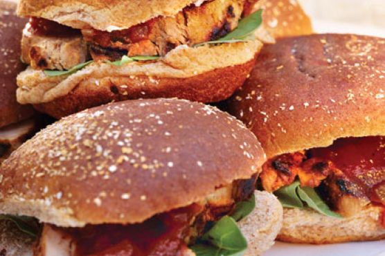 Grilled Pork Tenderloin Sandwiches