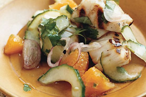 Grilled Scallop "Ceviche"
