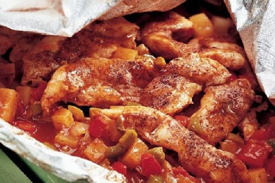Grilled Spanish Chicken Supper