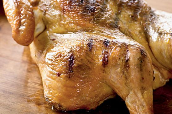 Grilled Spice-Rubbed Whole Chicken