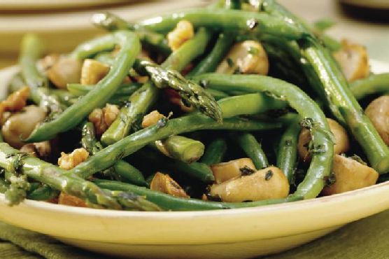 Grilled Spring Vegetables