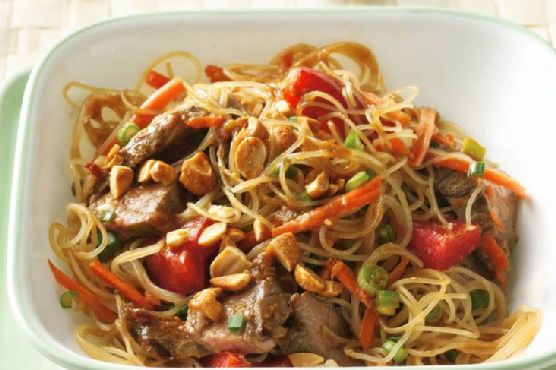 Grilled Thai Beef-Noodle Salad