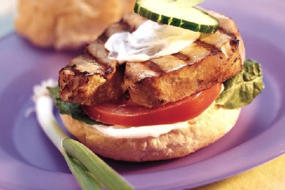 Grilled Tuna Sandwiches