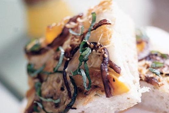 Grilled Vegetable Focaccia