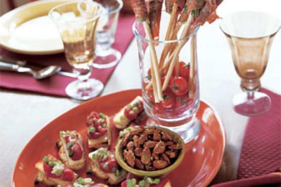 Grissini with Prosciutto