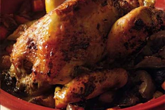 Guinea fowl tagine