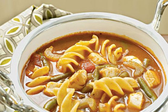 Halibut Minestrone