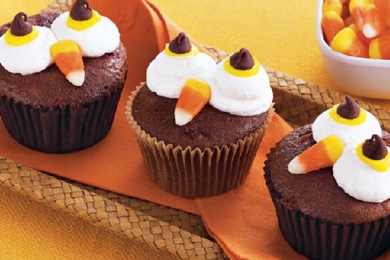 Halloween Owl Cupcakes