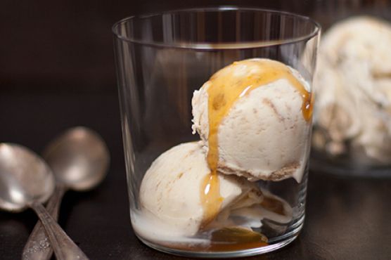 Halvah Vanilla Ice Cream