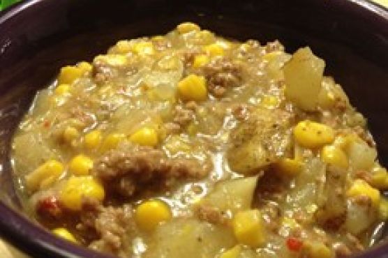 Hamburger Corn Soup