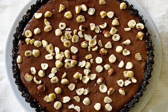 Hazelnut Chocolate Mousse Tart
