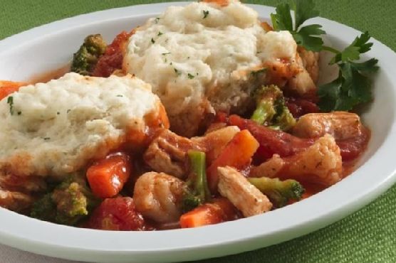 Hearty Chicken Stew with Dumplings (Cooking for 2)