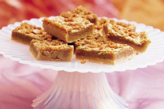 Heavenly Cappuccino Praline Bars