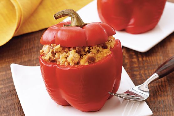 Herb and Sausage-Stuffed Peppers