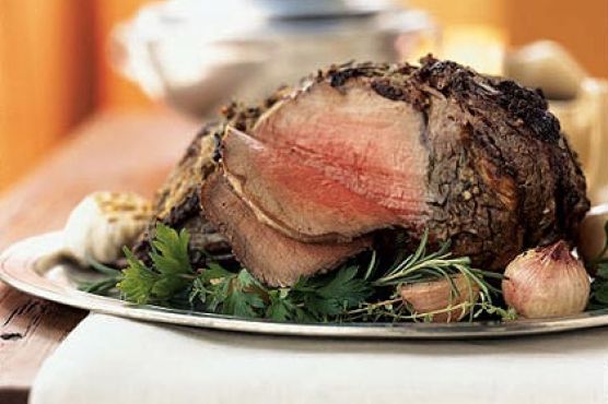 Herb-Crusted Standing Rib Roast