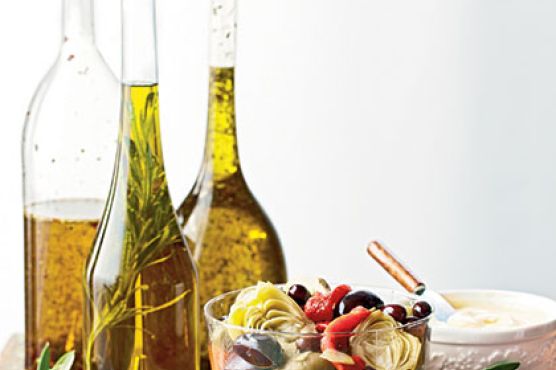Herb-Infused Olive Oils: Greek