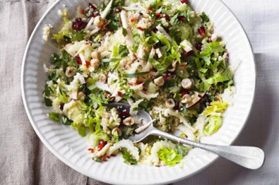 Herby celery & bulgur salad