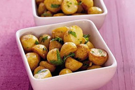 Herby new potatoes