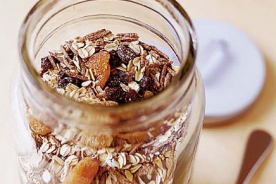 High-fibre muesli