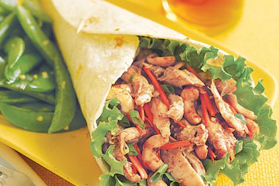 Hoisin Chicken Wraps
