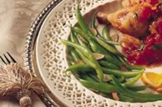 Honey-Almond Green Beans