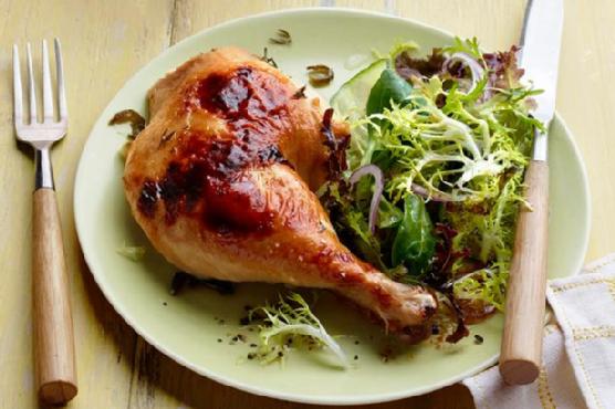 Honey-Lime Roast Chicken