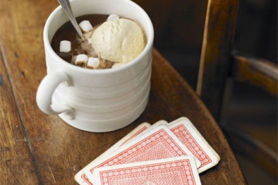 Hot chocolate milkshakes