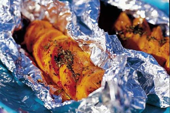 Hot & spicy sweet potatoes