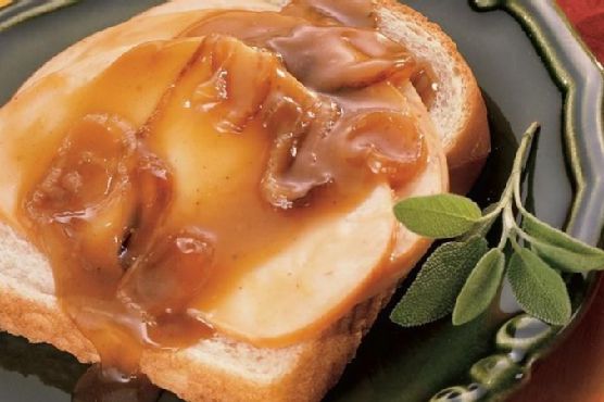 Hot Turkey and Gravy Open-Faced Sandwiches