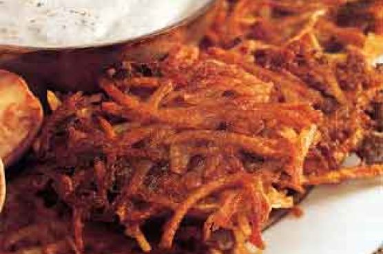 Hungarian Porcini-Potato Latkes