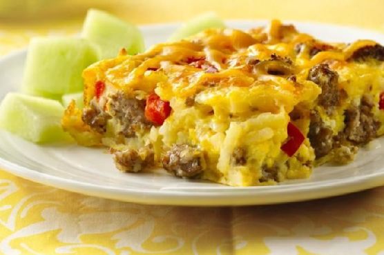 Impossibly Easy Breakfast Bake (Crowd Size)