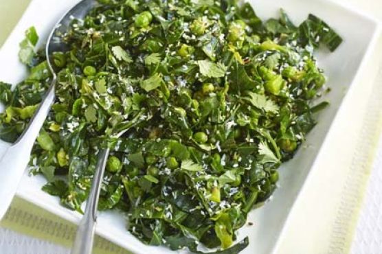 Indian spiced greens