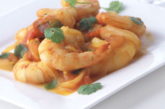 Indian-Spiced Shrimp