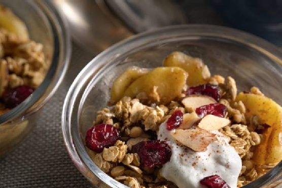 Individual Microwave Apple Crisps
