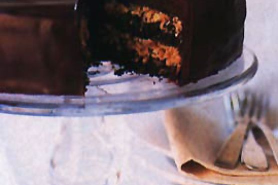 Inside-Out German Chocolate Cake