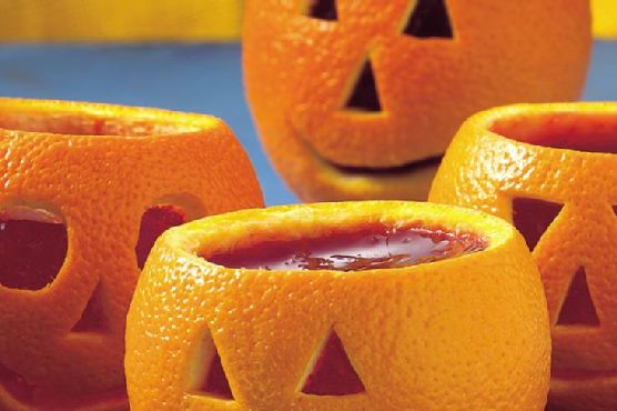 Jack-o'-Lantern Gelatin