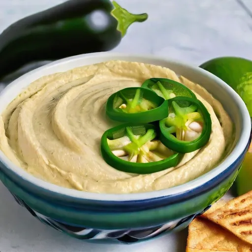 Jalapeno and Lime Hummus