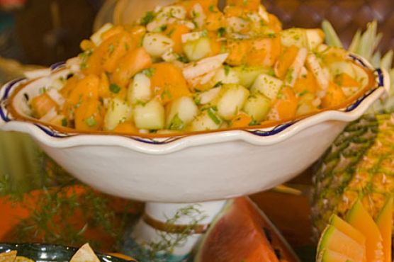 Jícama-Melon Salad