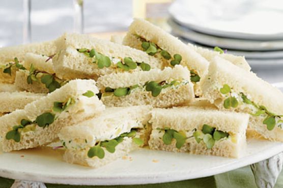 Kentucky Benedictine Tea Sandwiches