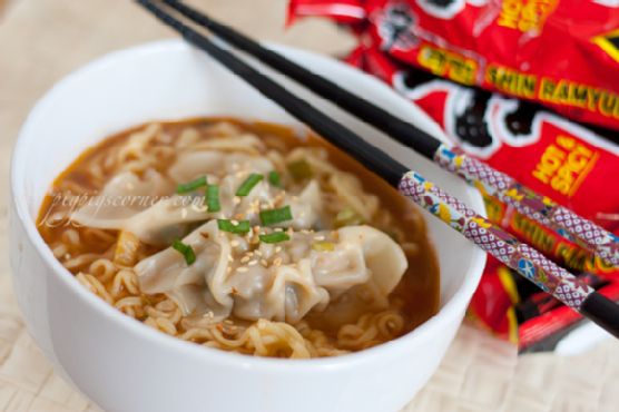 Kimchi Mandu (Korean Kimchi Dumplings)