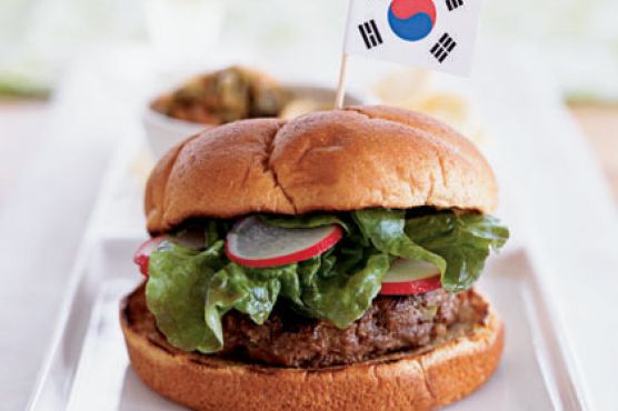 Korean Barbecue Burgers